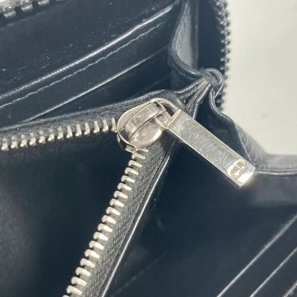 Dior KAWS collaboration Zip Around Long Wallet Long Wallet Nylon Black/pink - Picture 16 of 16